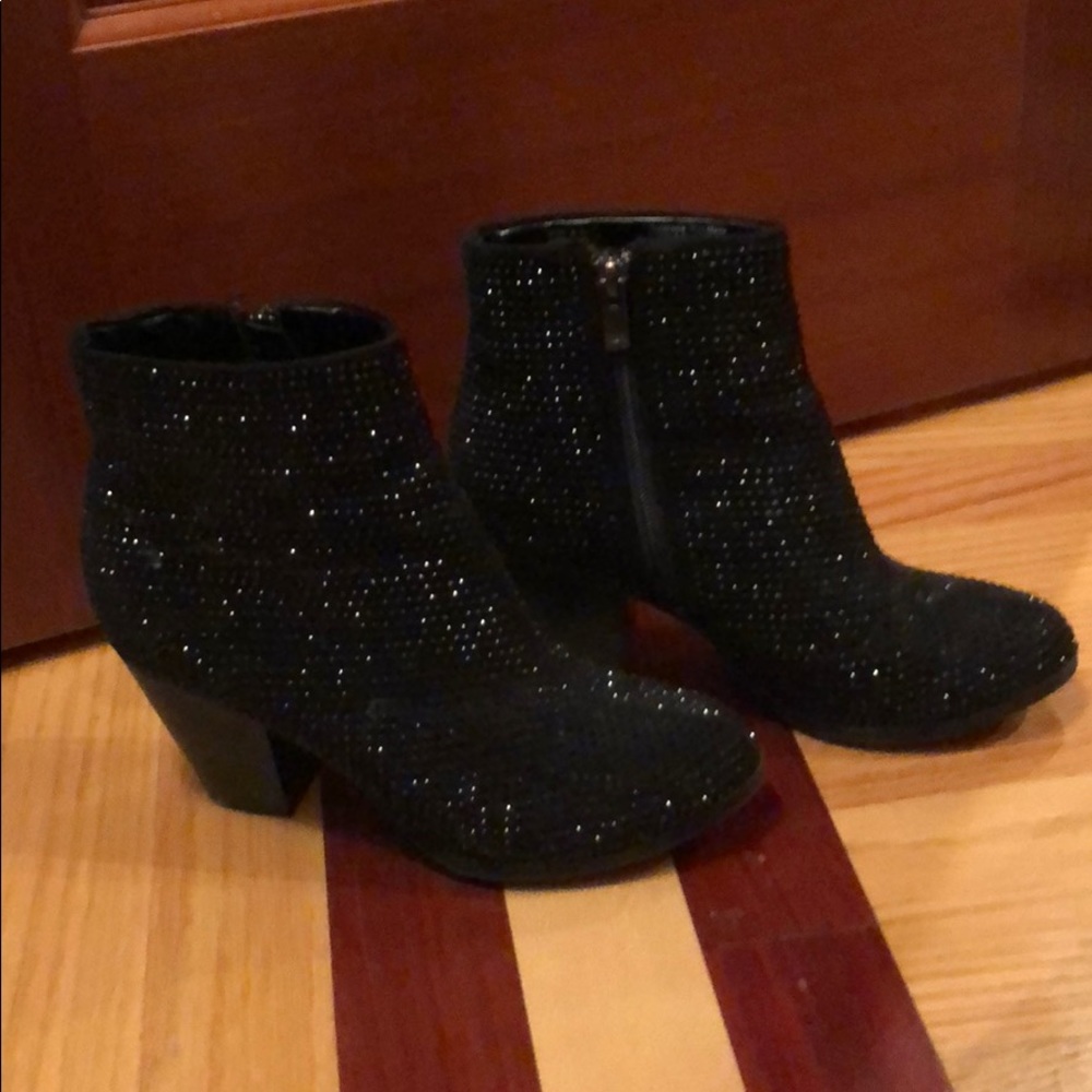 Juicy Couture diamond studded Ankle boots